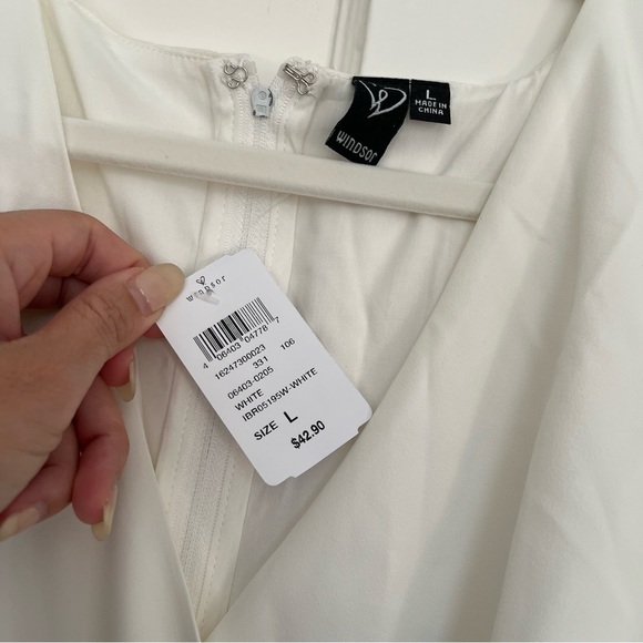 Windsor Flirty Vibes Ruffle Detail Romper - Picture 7 of 8